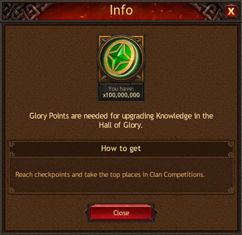 A Guide to the Hall of Glory .